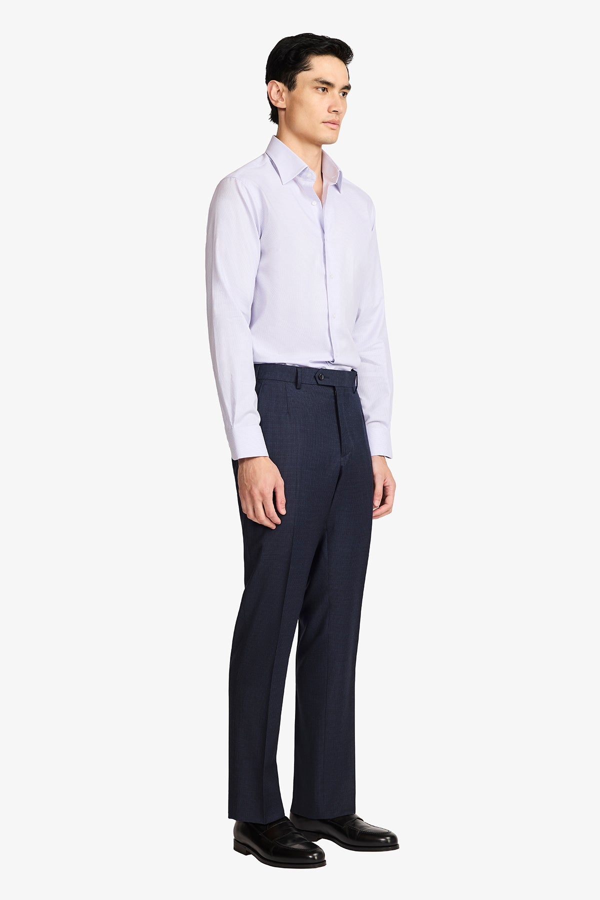 Anthony Squires Onder Formal Shirt Lilac (Microdesign)