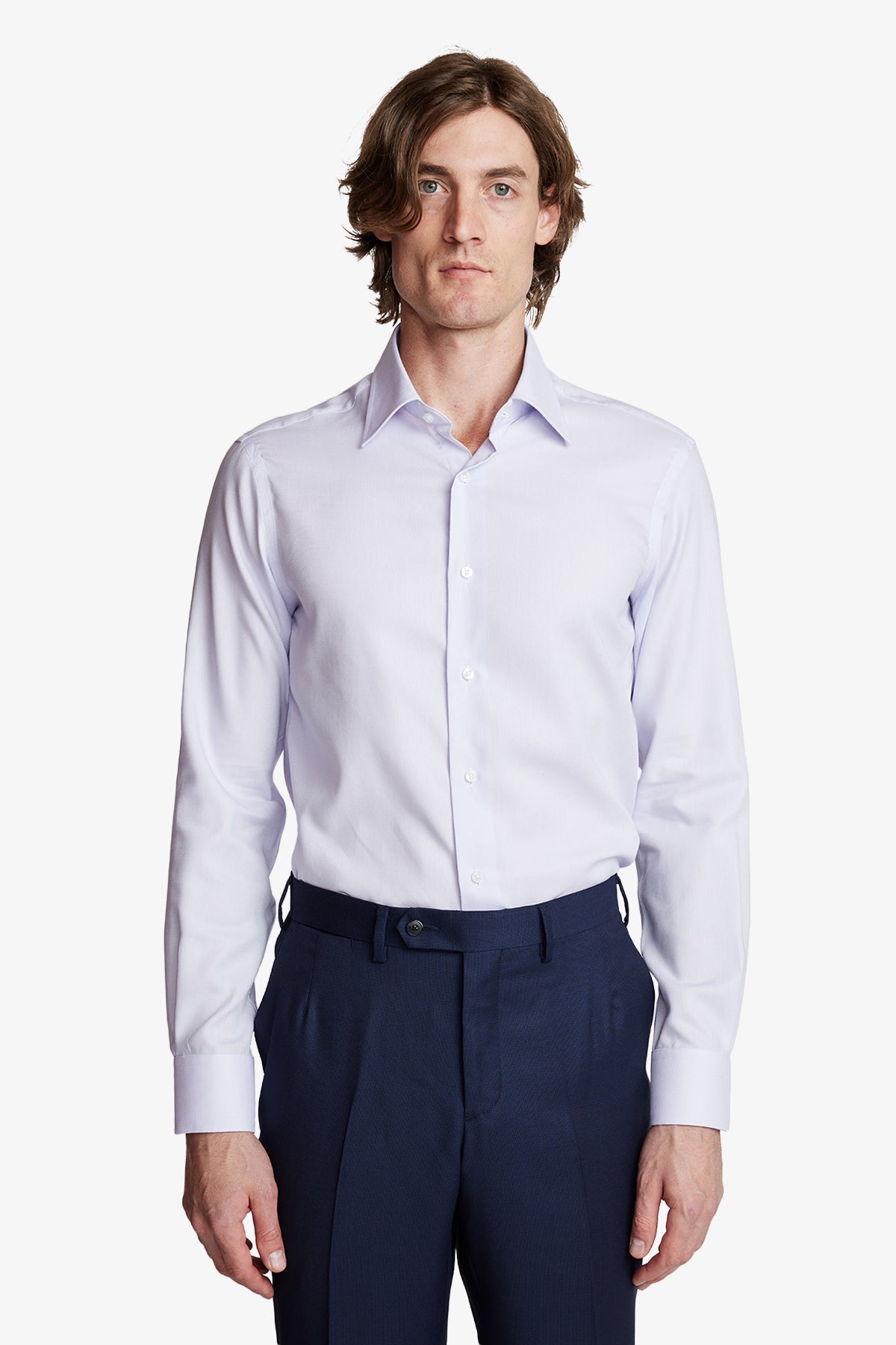 Image of Shirts. Product name - Onder Lilac in Lilac colour by brand - Anthony Squires