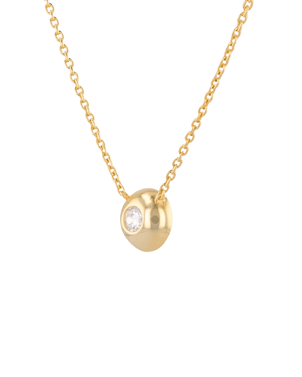 LAVANA Orbit Gold Diamond Necklace