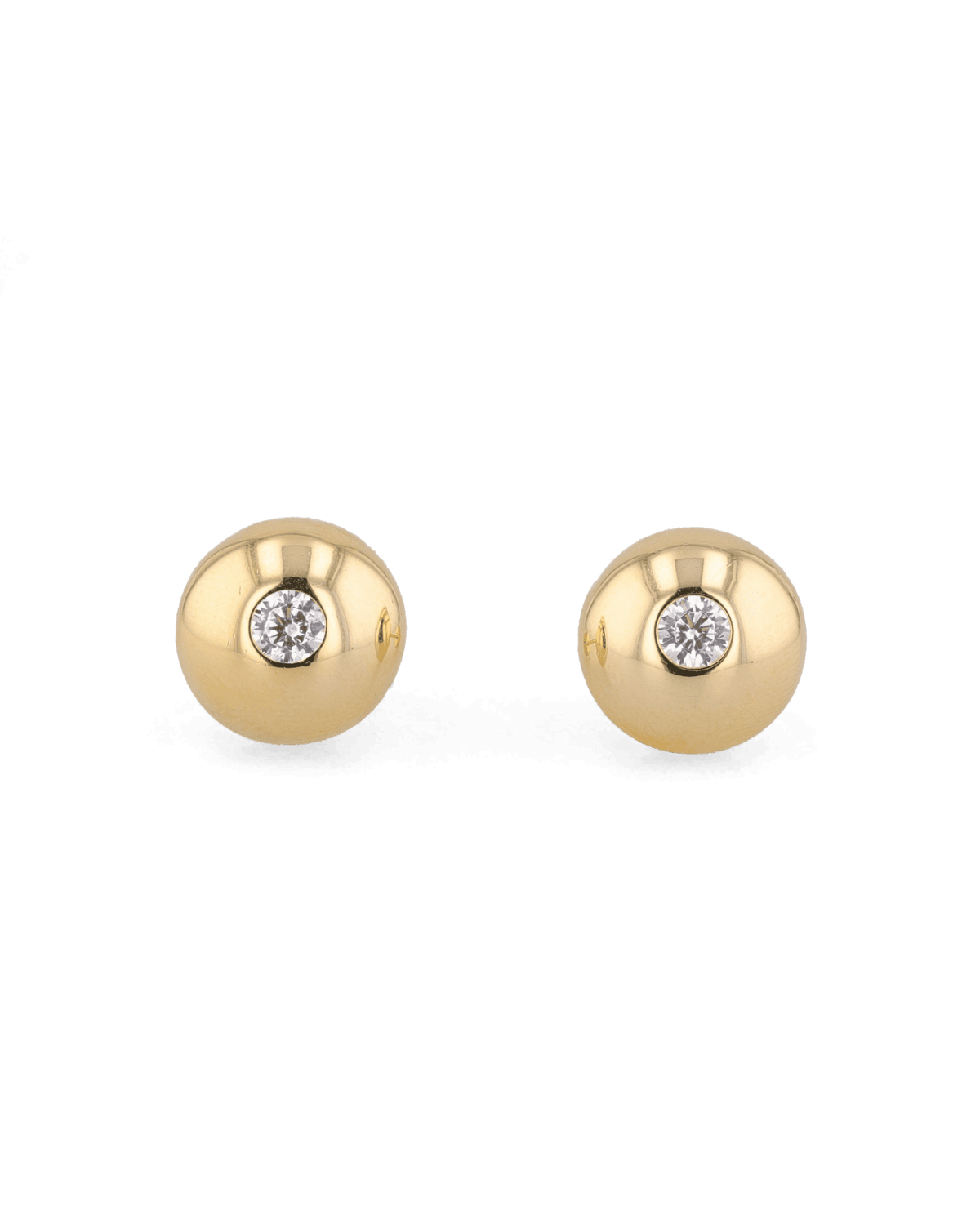 LAVANA Orbit Gold Stud Earrings