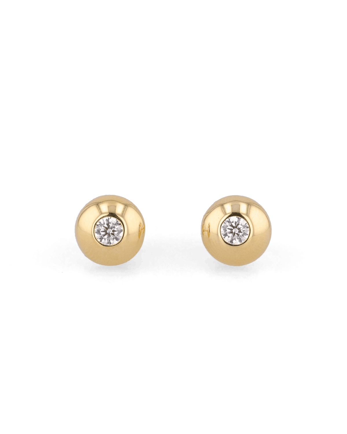 LAVANA Orbit Gold Stud Earrings