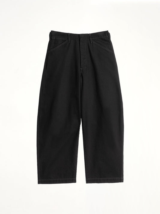 LEMAIRE Maxi Workwear Pants (Black)