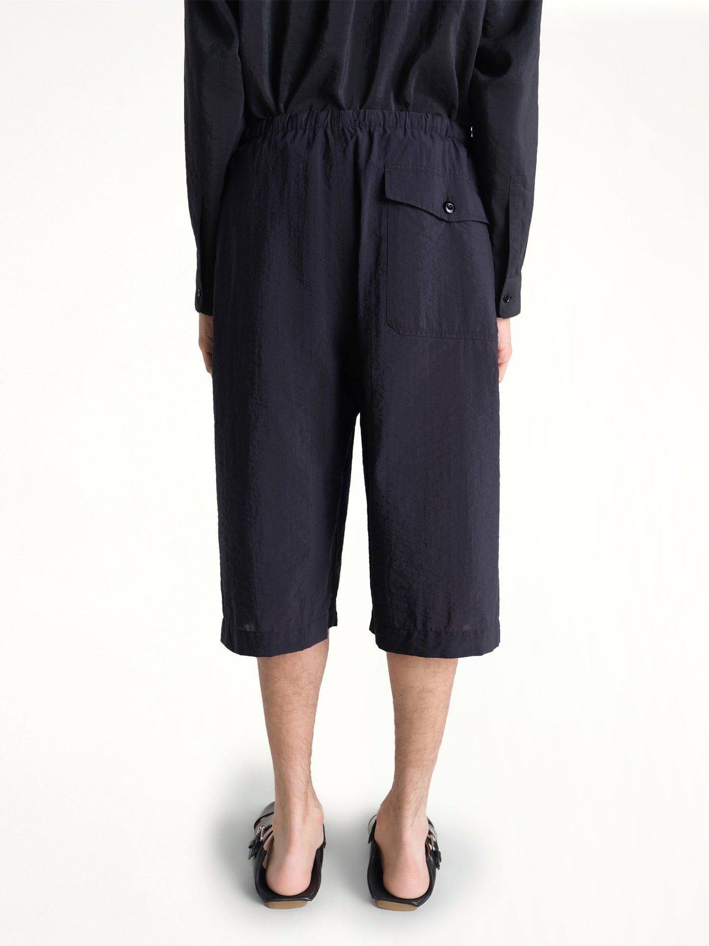 LEMAIRE Cargo Easy Shorts (Black)
