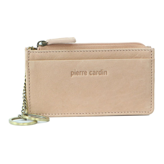 Image of Coin Purses. Productname: Pierre Cardin Coin Purse with Keyring in Pink colour by brand - Pierre Cardin