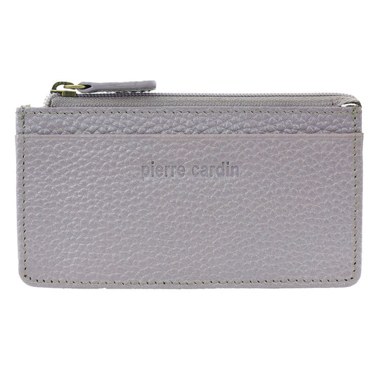 Image of Coin Purses. Productname: Pierre Cardin Coin Purse with Keyring in Titan colour by brand - Pierre Cardin
