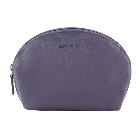 Image of Coin Purses. Productname: Pierre Cardin Leather Ladies Coin Purse in Purple colour by brand - Pierre Cardin