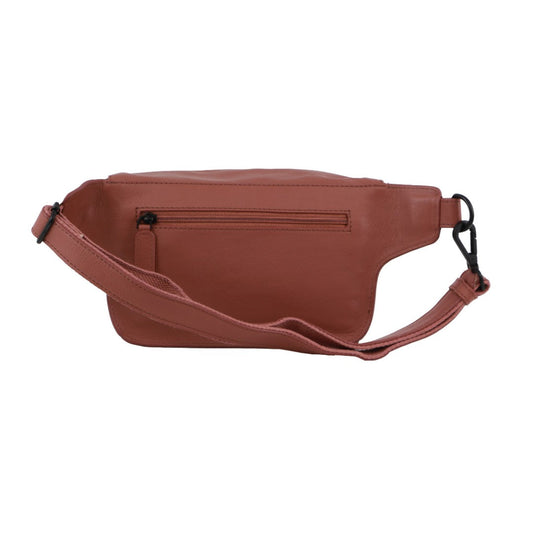 Pierre Cardin Leather 3-Way Sling Bag (Rose)