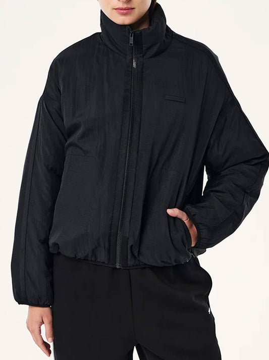 Image of Coats & Jackets. Product name - P.E NATION OFFSET JACKET in Black colour by brand - P.E Nation