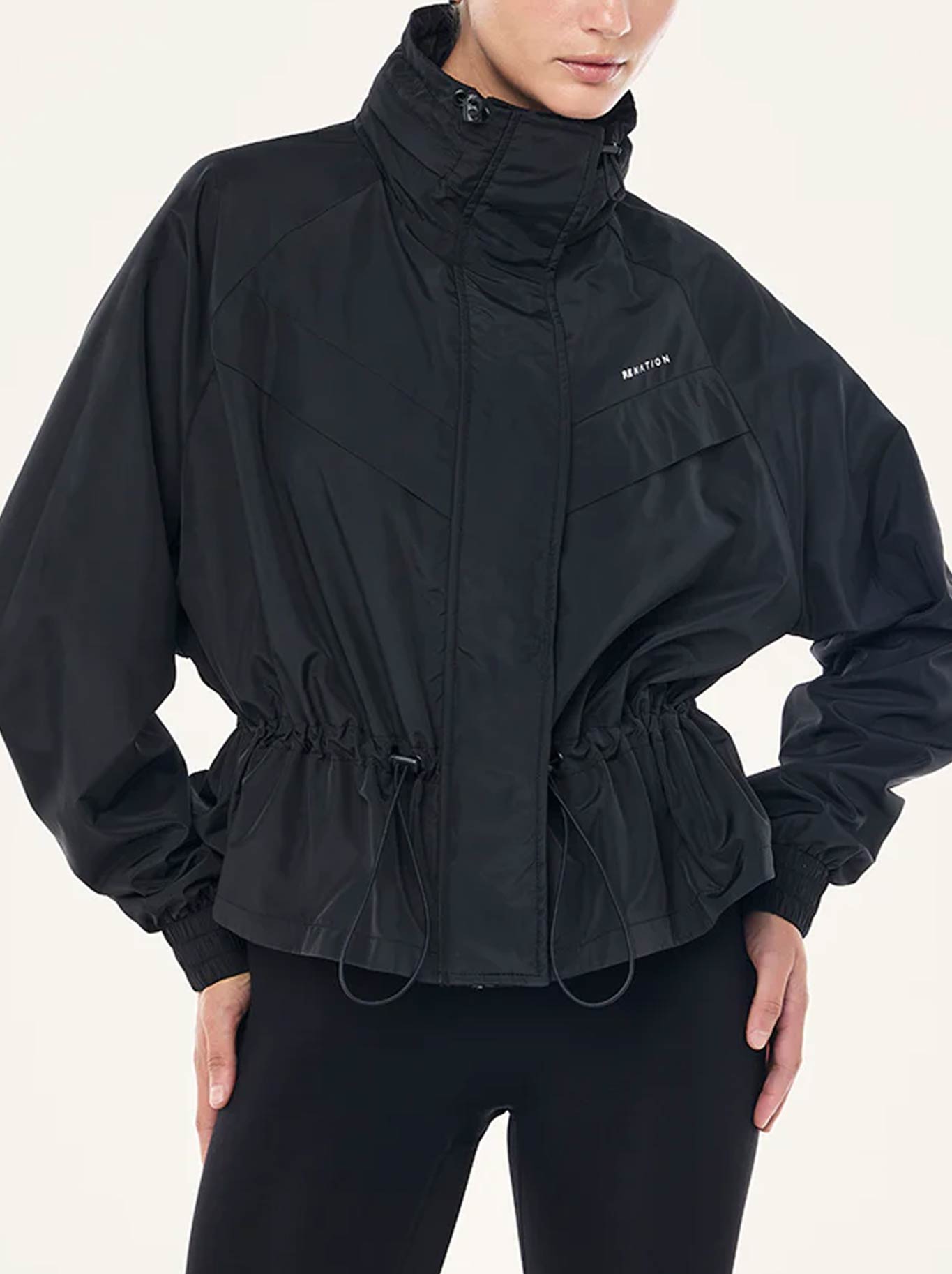 Image of Coats & Jackets. Productname: P.E NATION SHELTER JACKET in Black colour by brand - P.E Nation