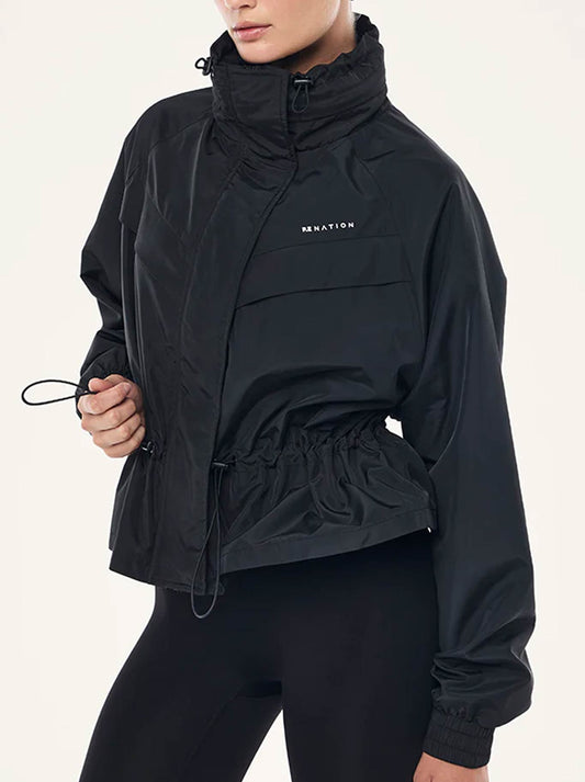 P.E NATION SHELTER JACKET (Black)