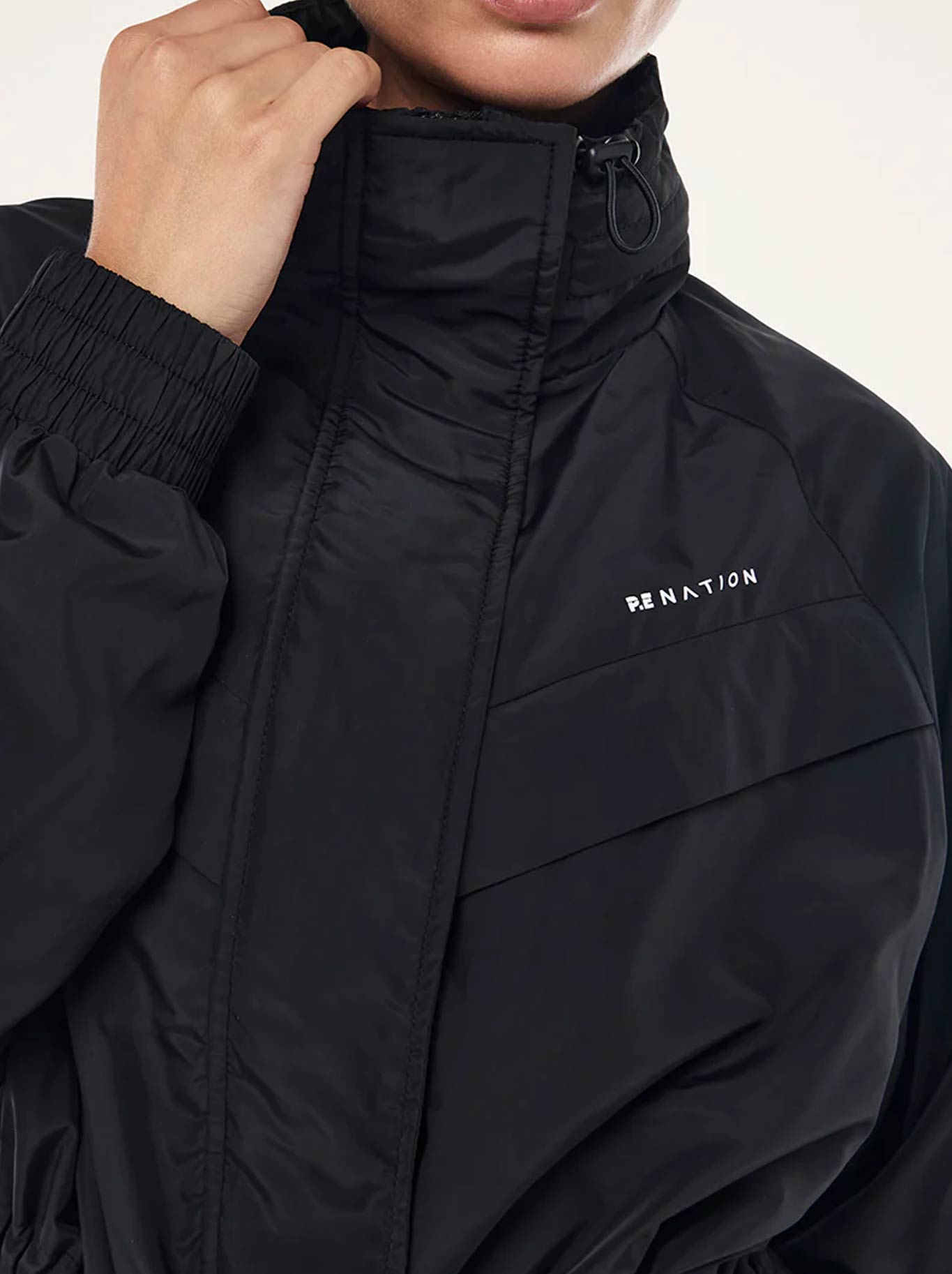 P.E NATION SHELTER JACKET (Black)