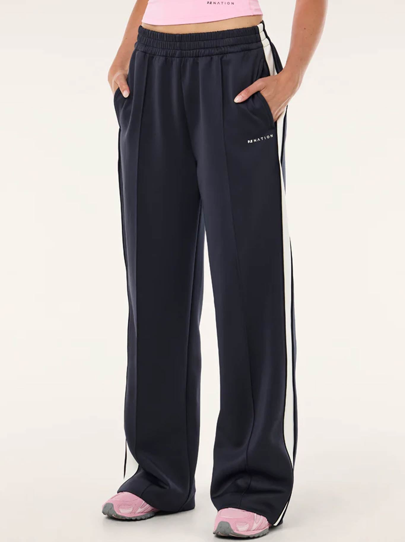 P.E NATION MAN DOWN TRACK PANT (Black Major Brown)
