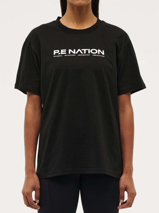P.E NATION AERO TEE (Optic White / Khaki)