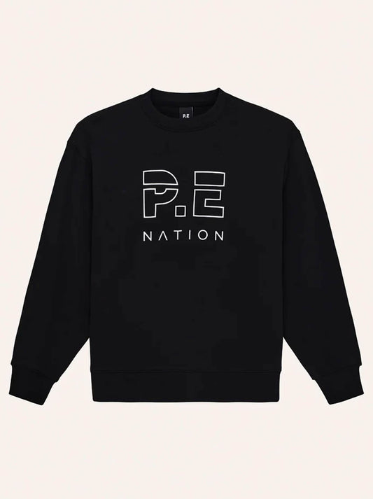 P.E NATION HEADS UP SWEAT (Black)