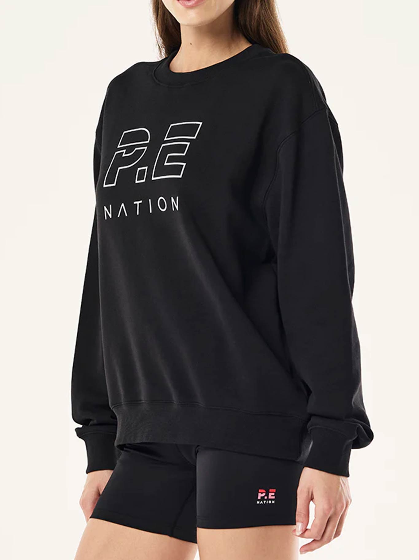 P.E NATION HEADS UP SWEAT (Black)