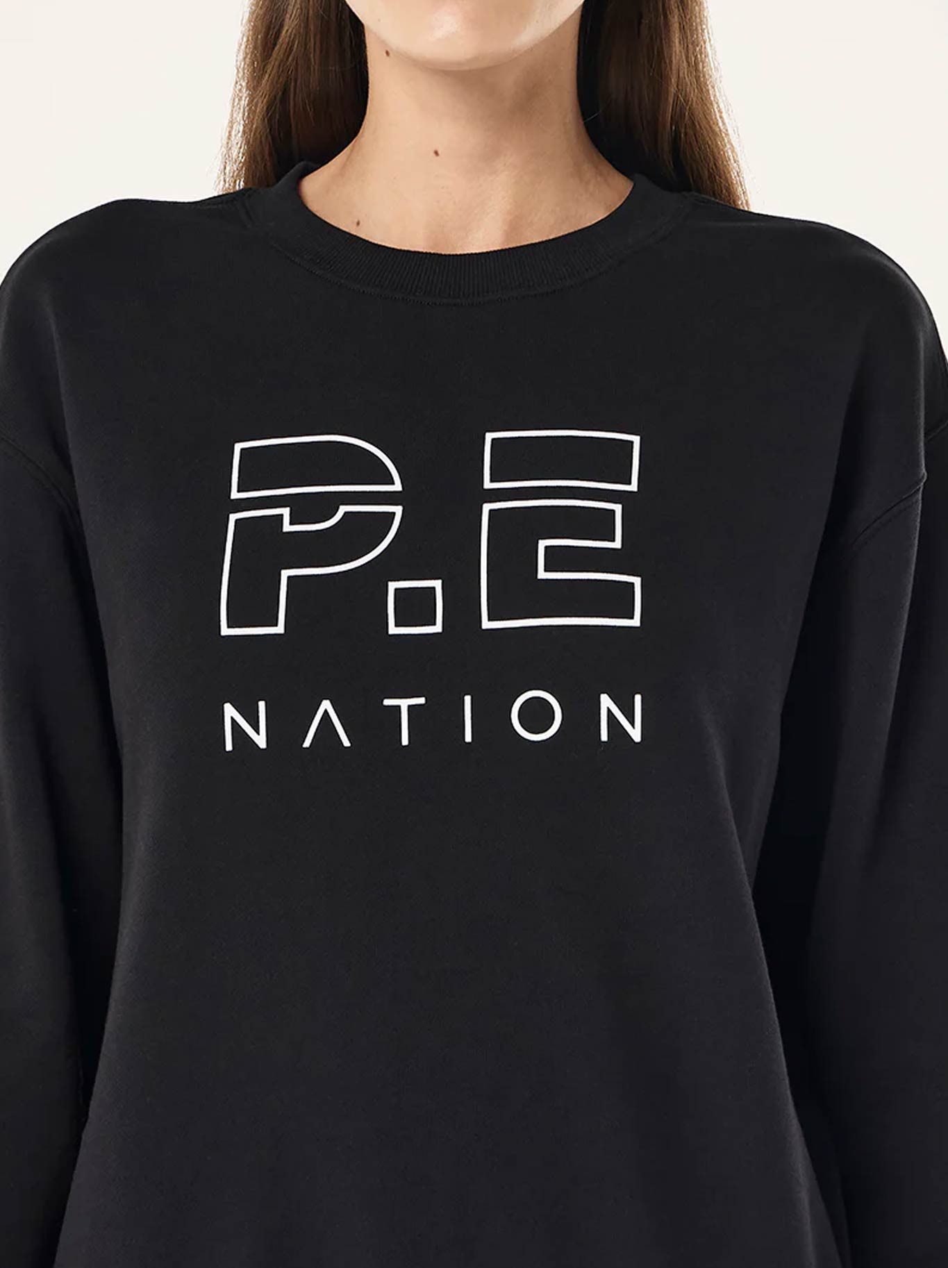 P.E NATION HEADS UP SWEAT (Black)