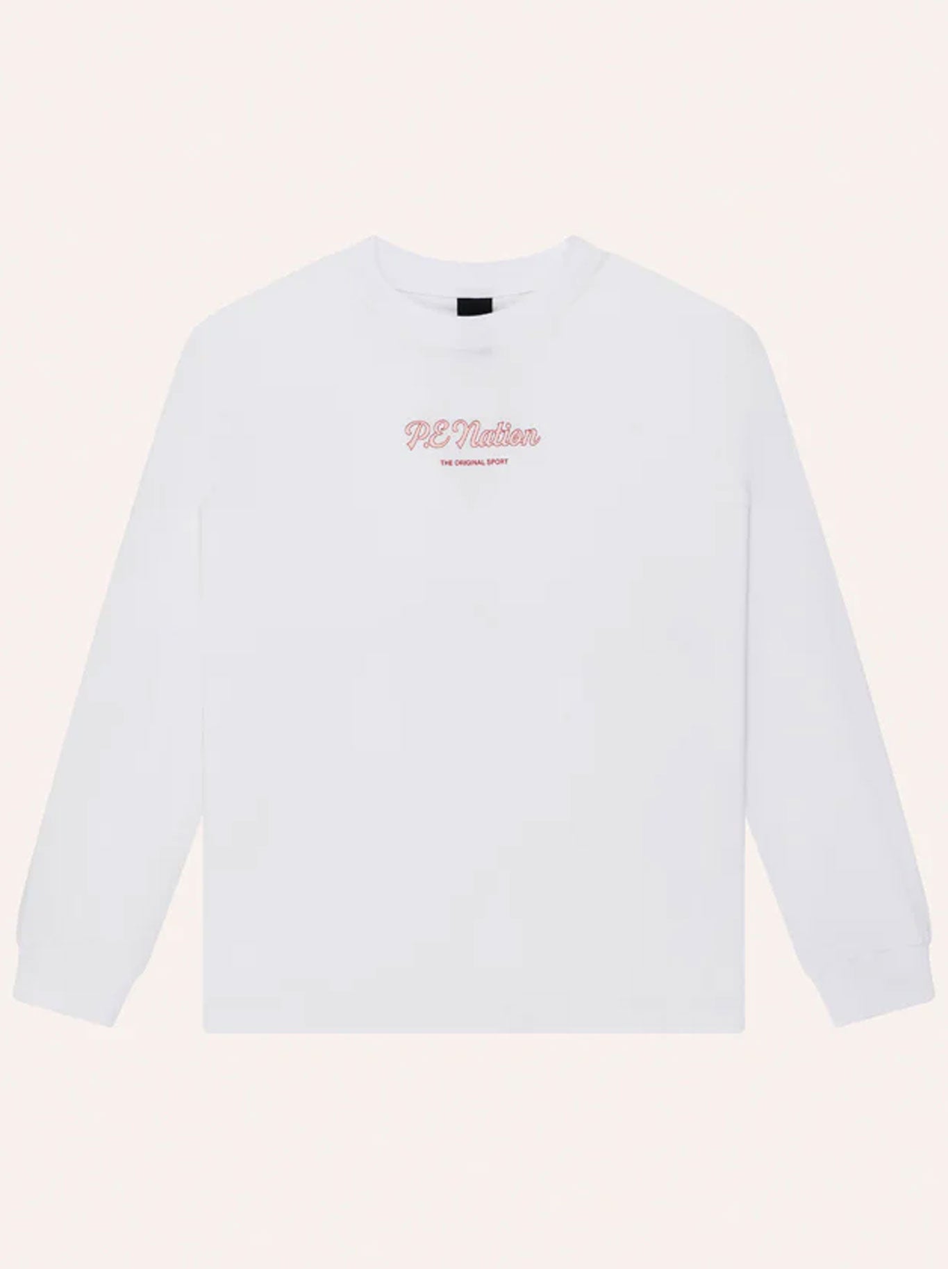 P.E NATION FORMATION LONG SLEEVE TEE (Optic White)