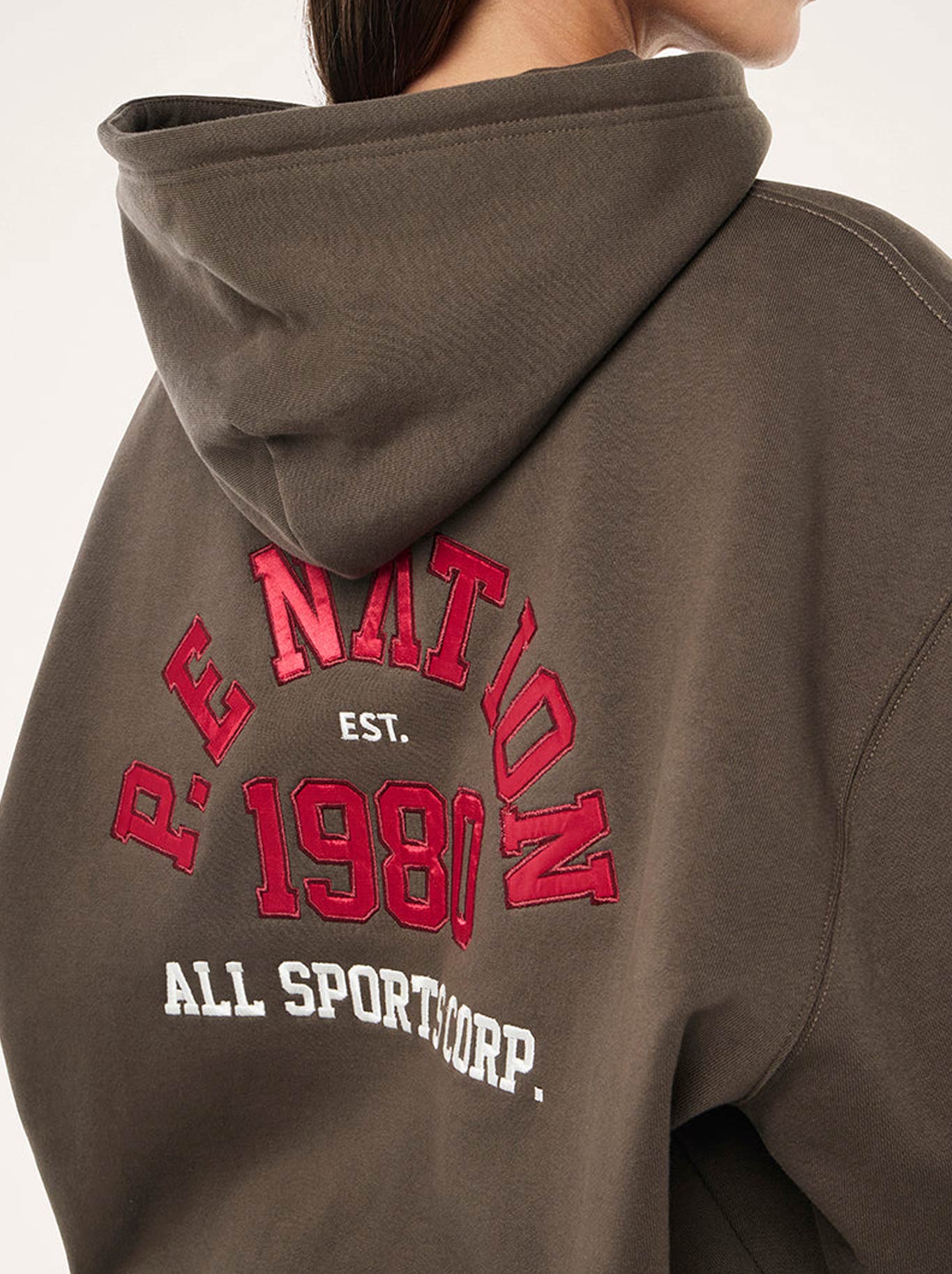 P.E NATION INBOUND HOODIE (Major Brown)