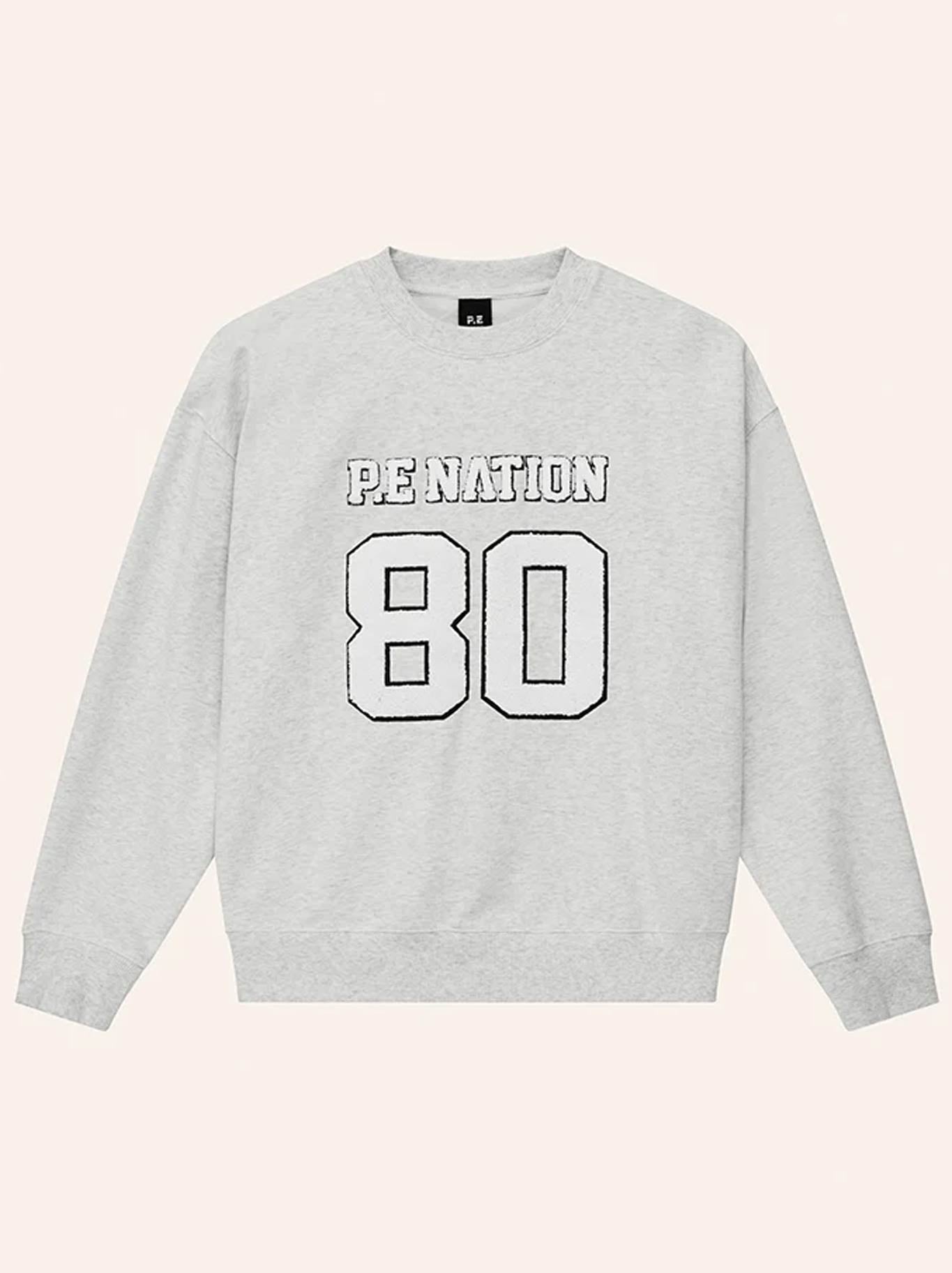 P.E NATION ELYSIAN 2.0 SWEAT (Snow)