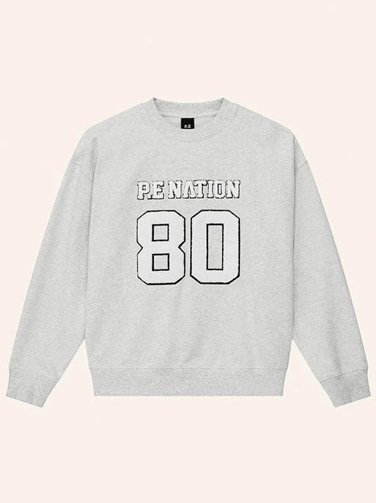 P.E NATION ELYSIAN 2.0 SWEAT (Snow)