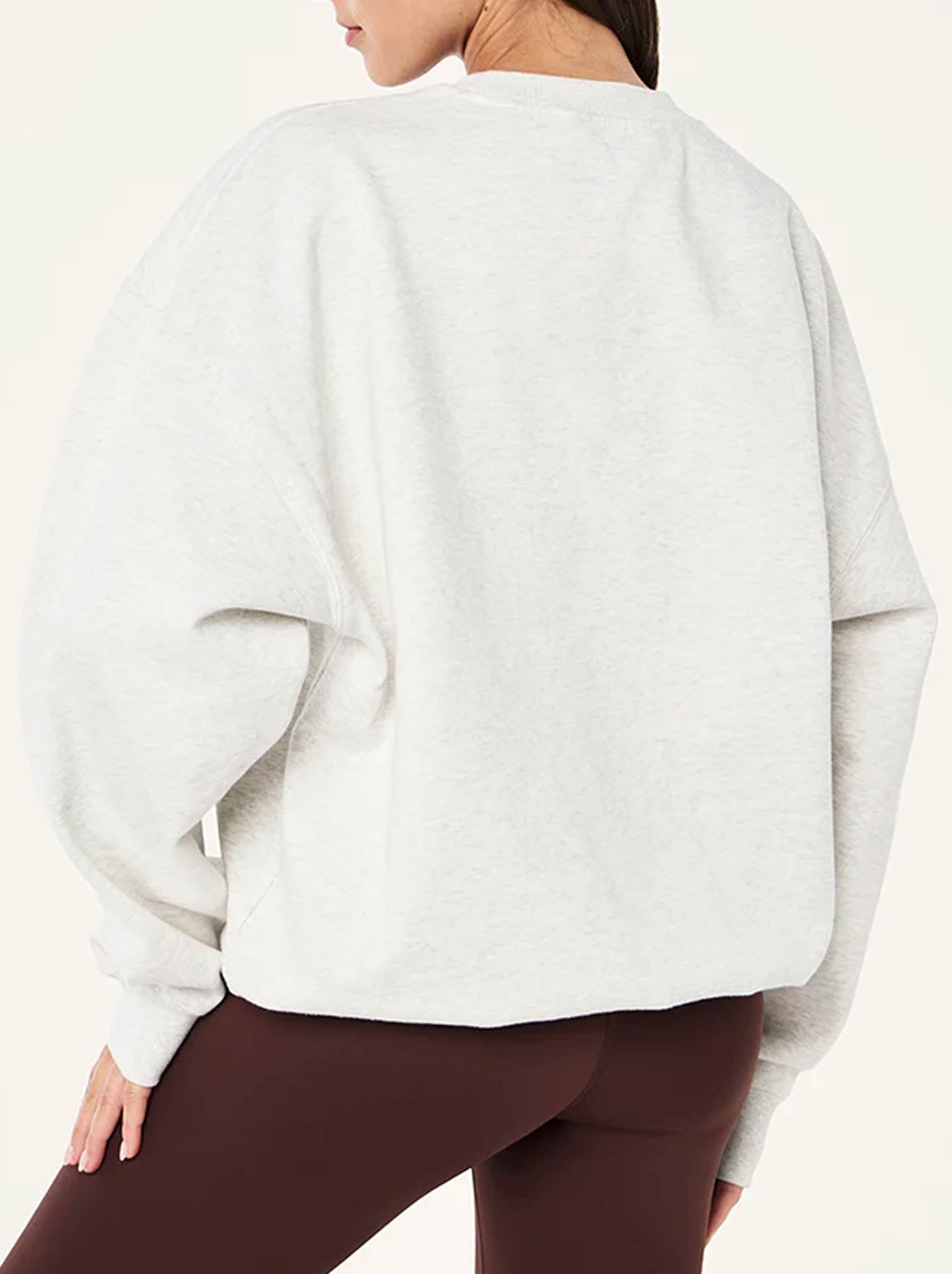 P.E NATION ELYSIAN 2.0 SWEAT (Snow)