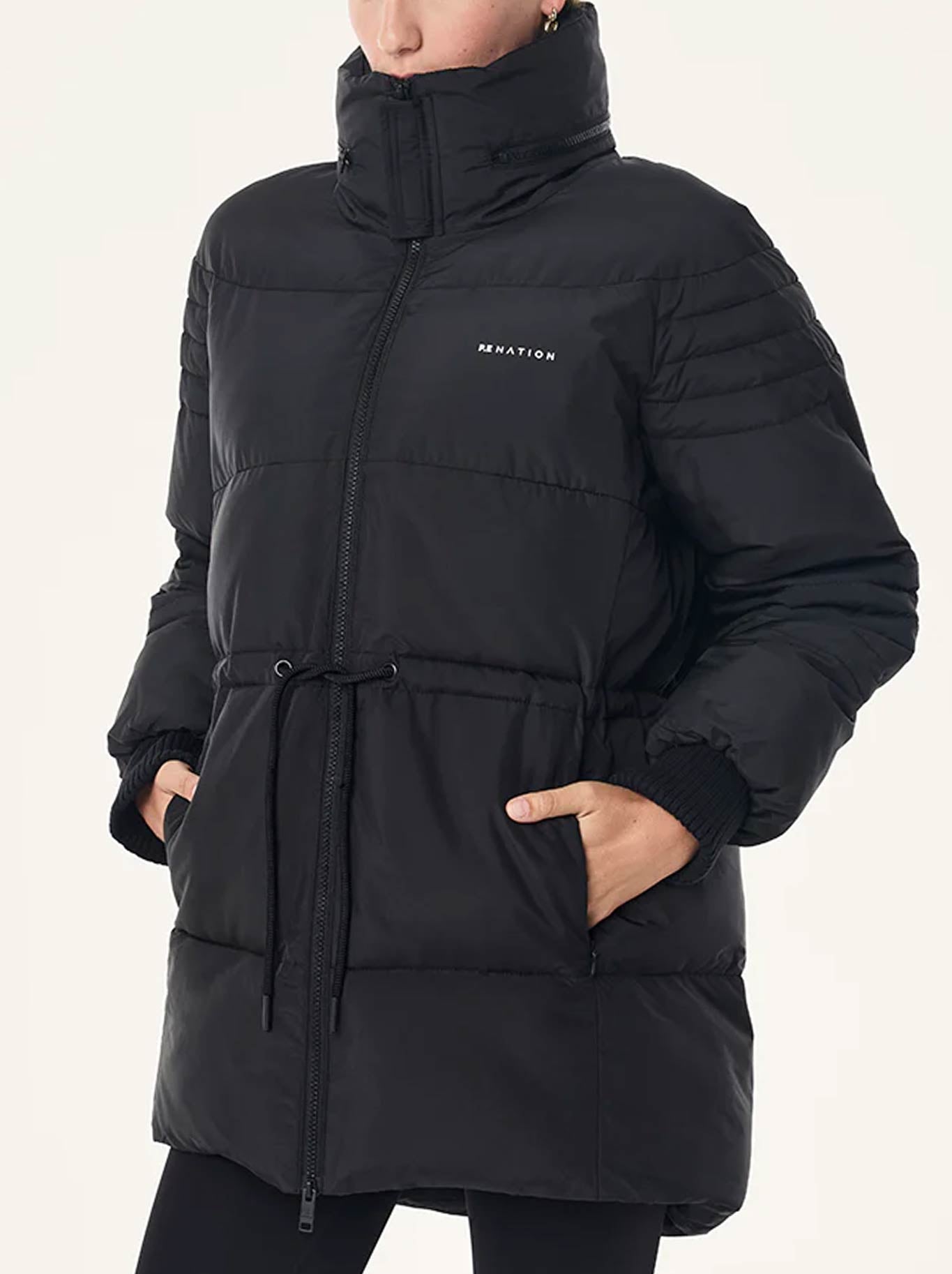 P.E NATION FULL COURT JACKET (Black)