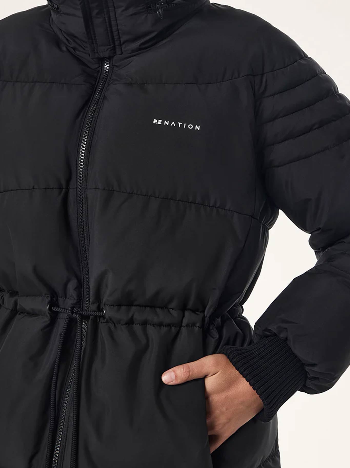 P.E NATION FULL COURT JACKET (Black)