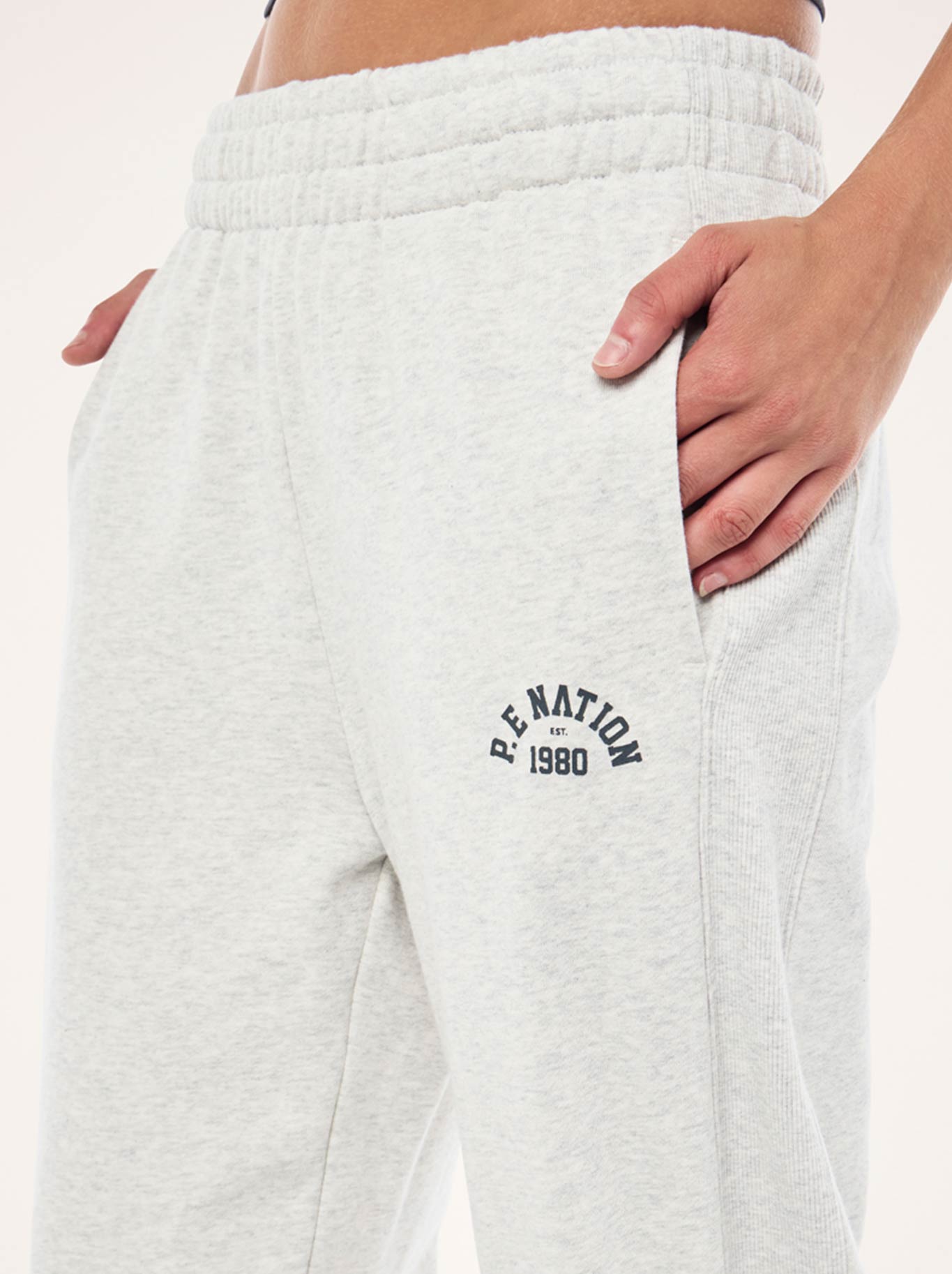 P.E NATION SWERVE TRACK PANT (Grey Marle)