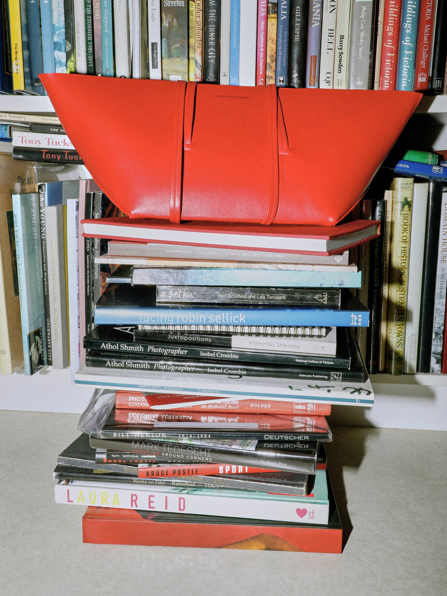 Christopher Esber Gondola Small Tote (Watermelon)