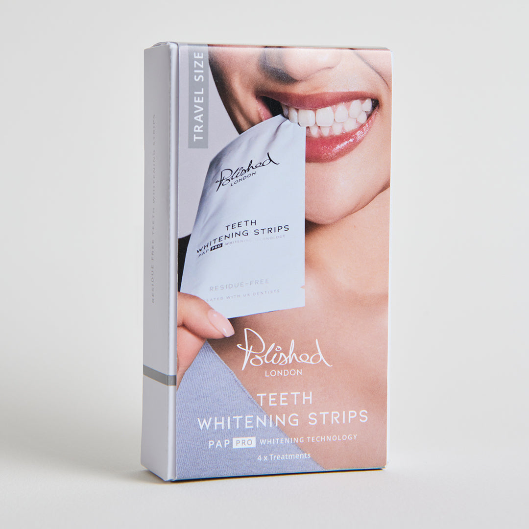 Polished London TEETH WHITENING STRIPS 4 PACK