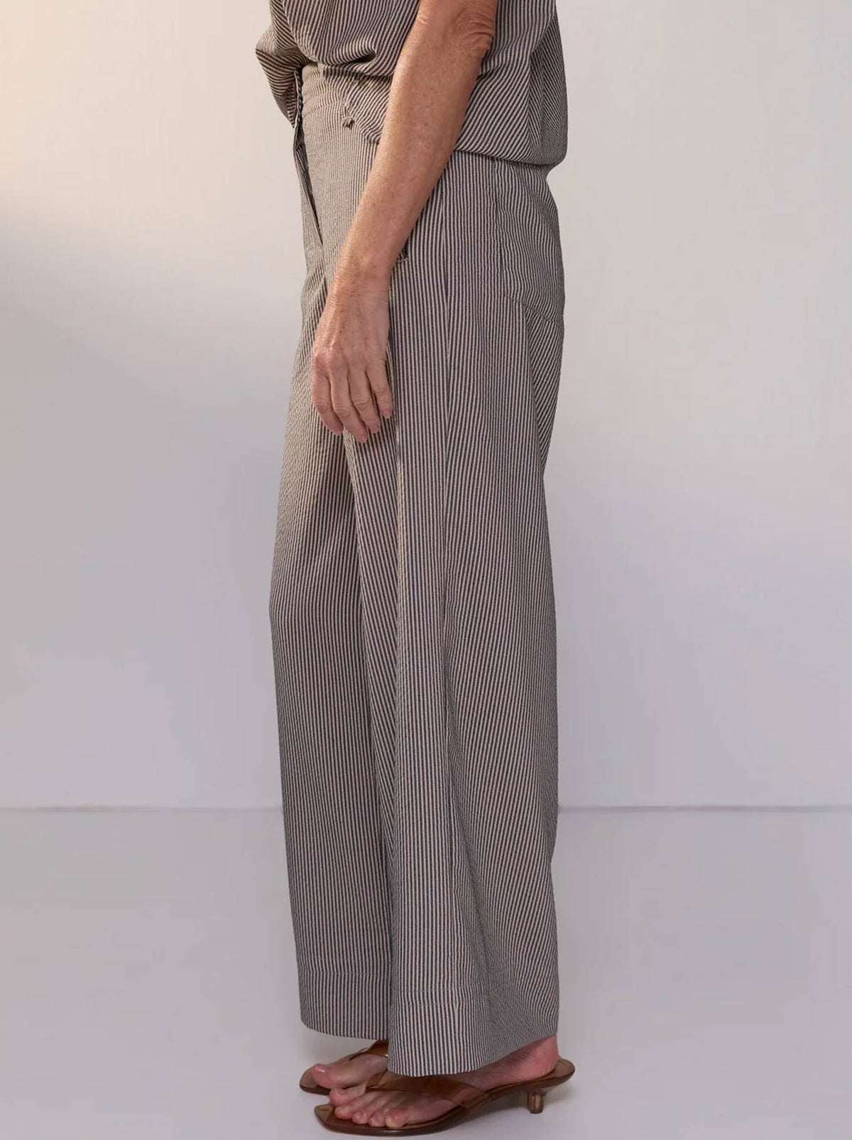 POL DYLAN PANT (Shadow Stripe)