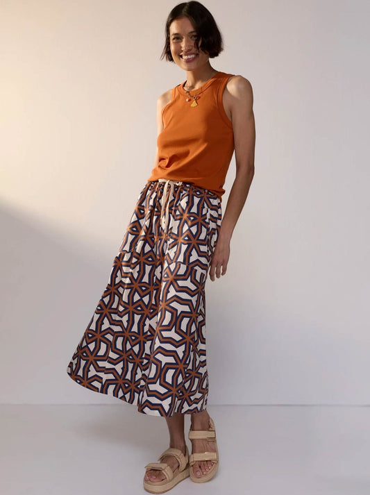 POL HALI SKIRT (Hali Print)