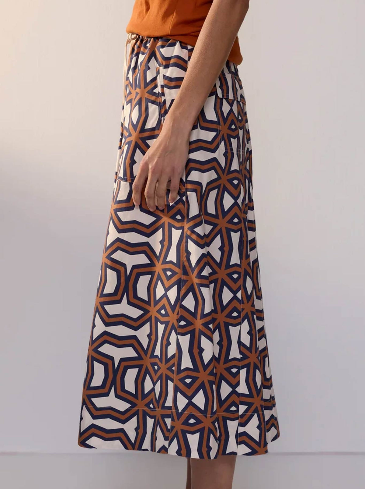 POL HALI SKIRT (Hali Print)