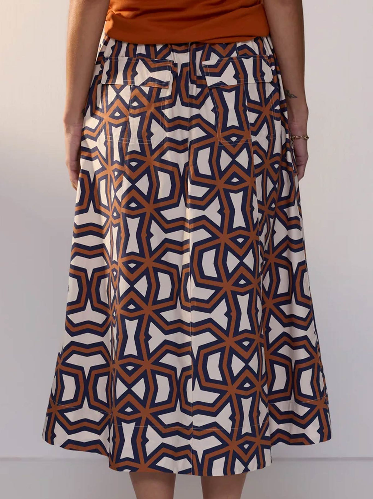 POL HALI SKIRT (Hali Print)