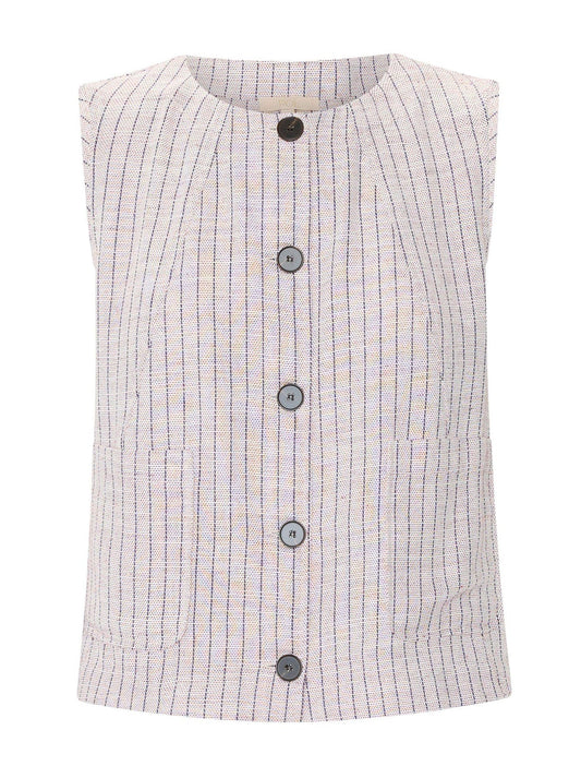 Pol Maya Vest (Red Blue)