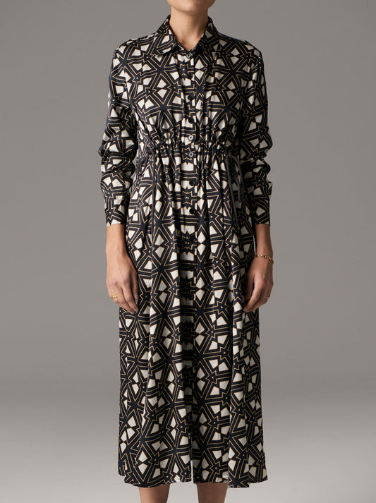 Image of Dresses. Productname: POL STARGATE SHIRT DRESS in Print colour by brand - Pol