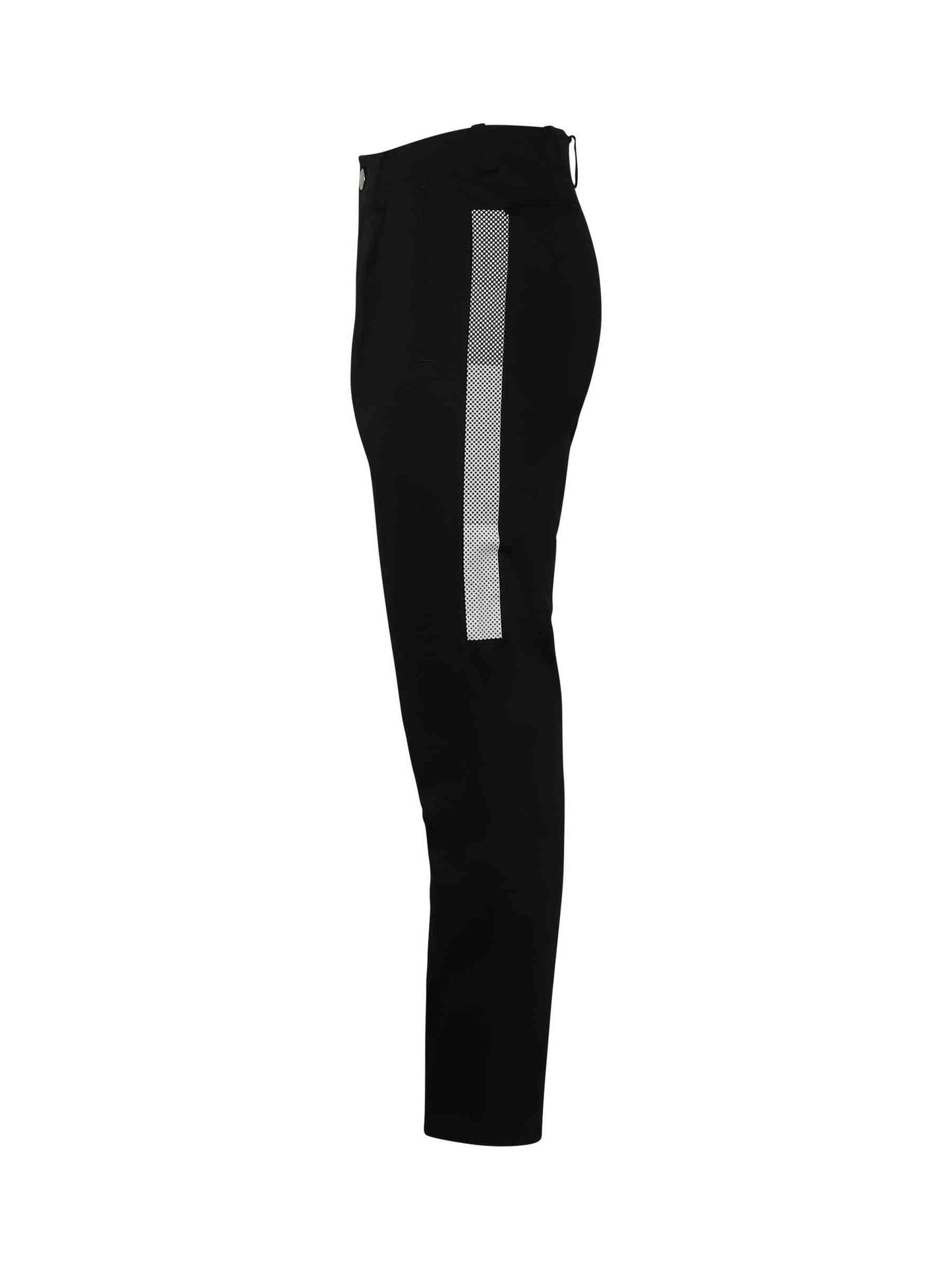 FACETASM Barcode Print Chino Pants (Black)