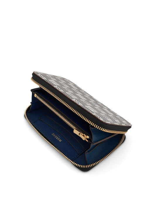 MOREAU Compact Zip Wallet (White)
