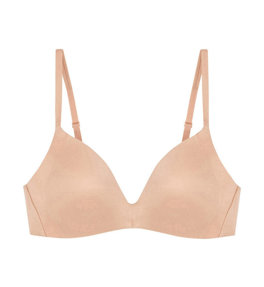 Triumph Body Make-Up Soft Touch Wirefree Bra (Neutral Beige)