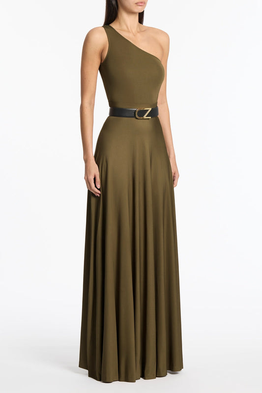 Carla Zampatti Matte Jersey Body Suit (Palm)