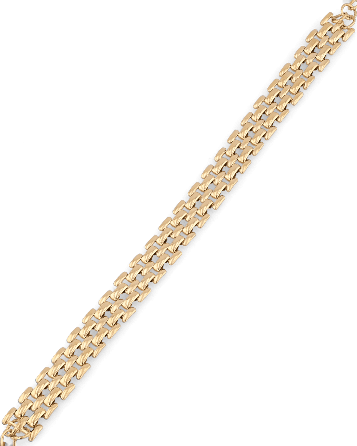 LAVANA Panther Link Gold Bracelet
