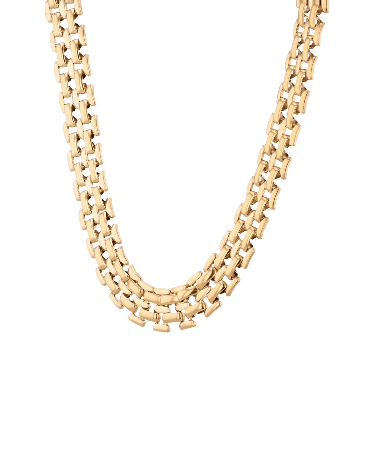 LAVANA Panther Link Gold Chain Necklace