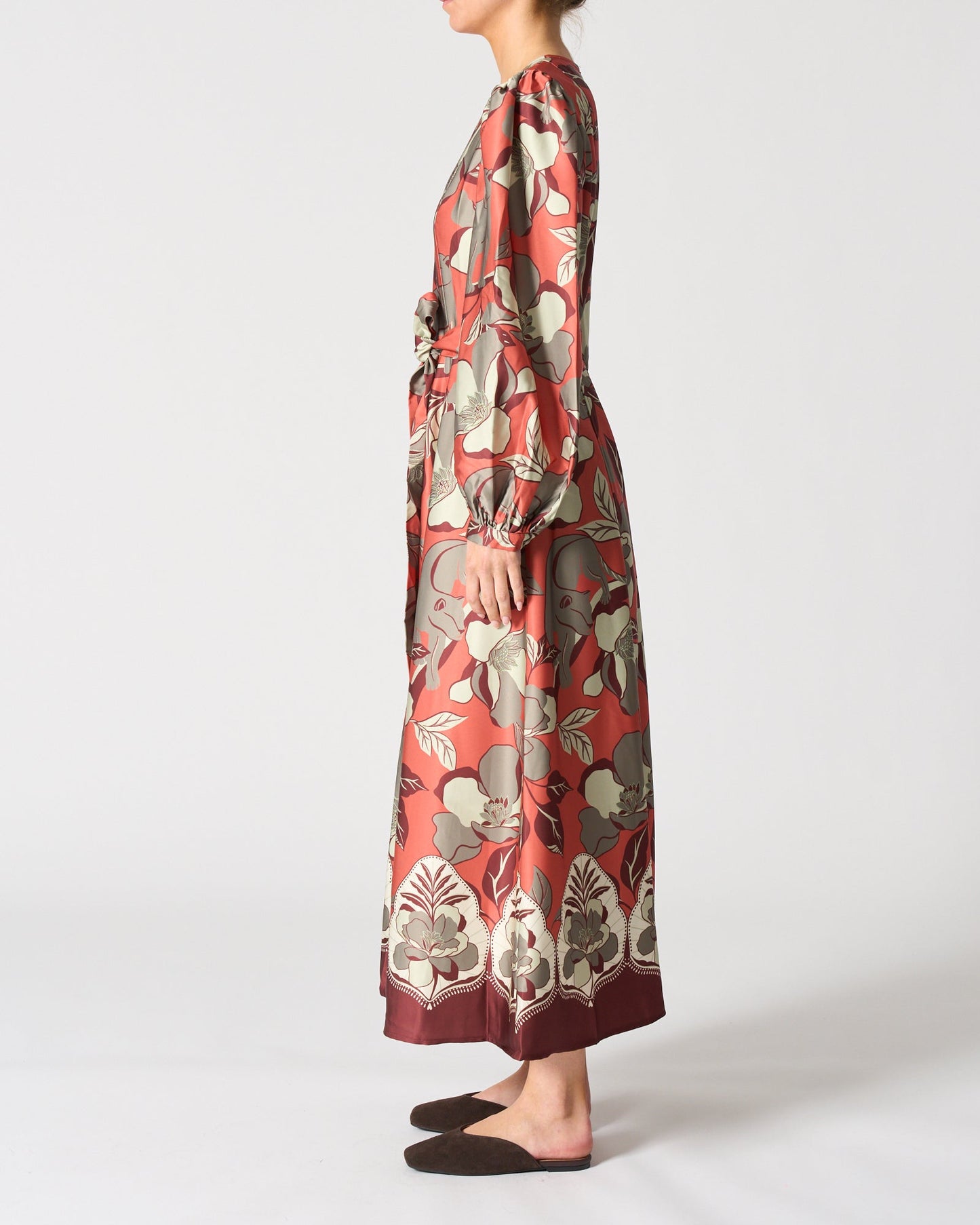 Walnut Melbourne Paris Dress (Jaguar Jungle Orange)