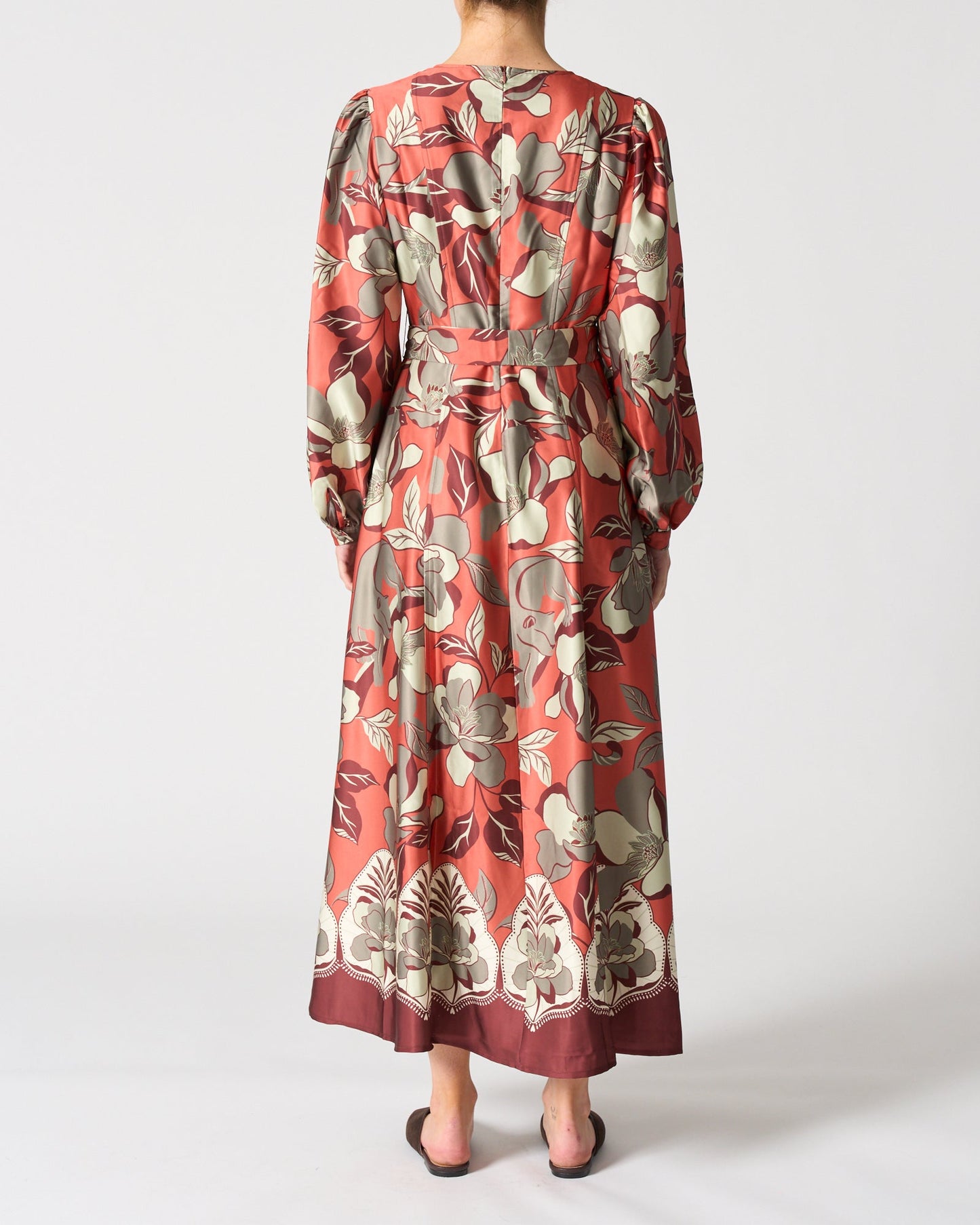Walnut Melbourne Paris Dress (Jaguar Jungle Orange)