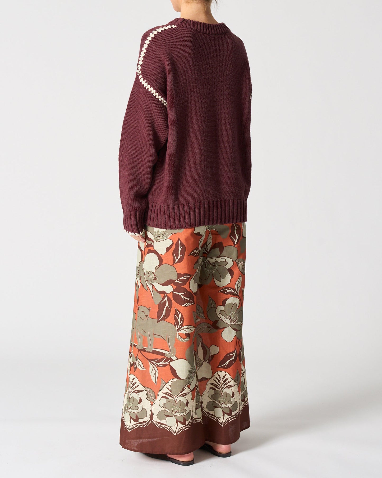 Walnut Melbourne Pasadena Jumper (Chocolate)