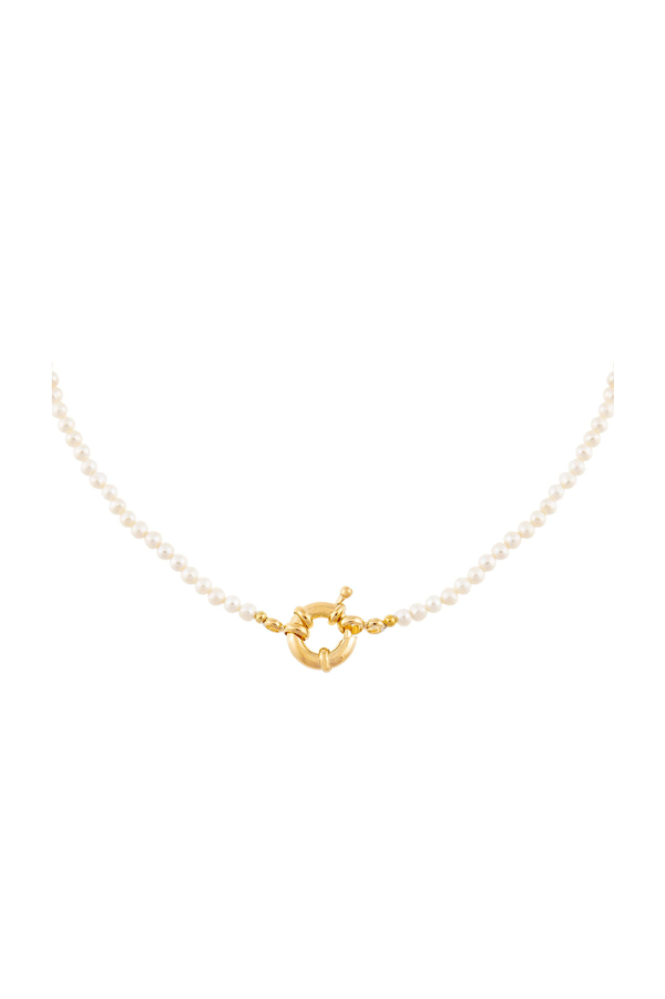 Kabana Jewel Citizen | Pearl Choker (Gold)