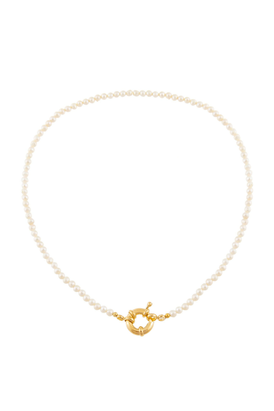 Image of Jewelry. Productname: Jewel Citizen | Pearl Choker in Gold colour by brand - Jewellery