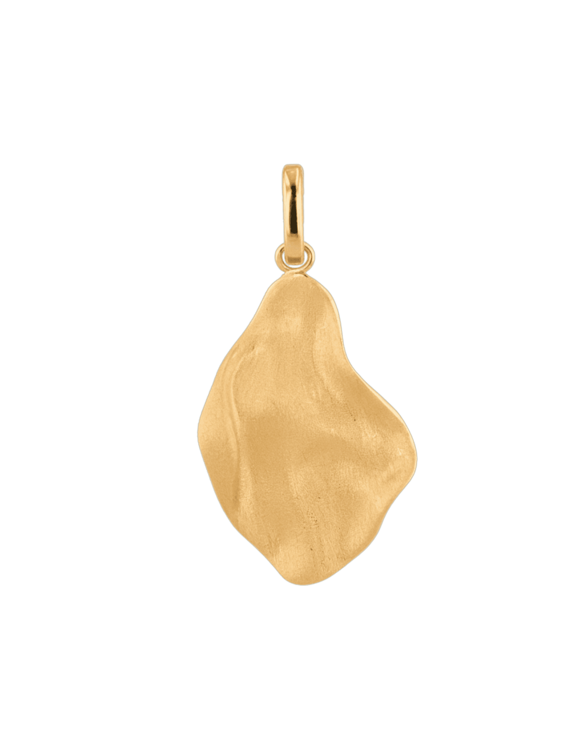 LAVANA Pearlescent Reversible Gold Pendant
