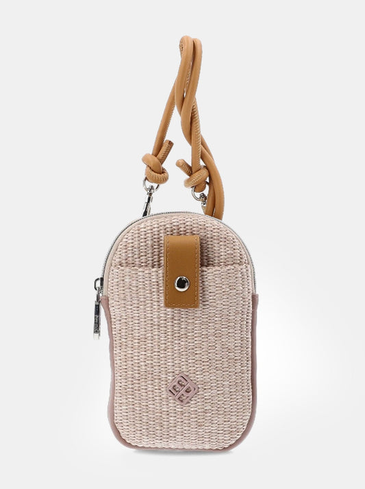 Image of Bags. Product name - PEPE MOLL SYLVIE SMALL BAG in Nude colour by brand - Pepe Moll