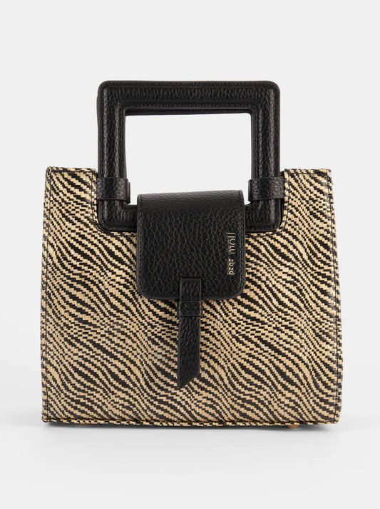 Image of Bags. Productname: PEPE MOLL VIOLET BAG in Black colour by brand - Pepe Moll